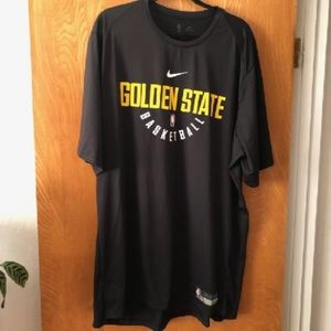 Nike dri fit Golden State Warriors tee shrt
